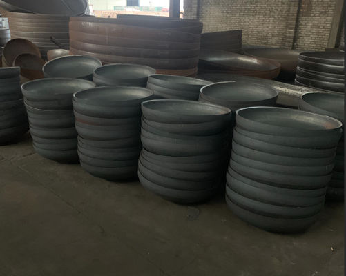 LN2 Q235 Zbiornik Płaszczyzna z głowicą pokrytą płytką powłoką ze stali węglowej 89 mm 100 mm