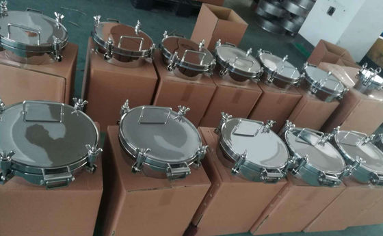 Zbiornik ciśnieniowy z wodą, z końcówką na talerzu, z czapką, grubość 16 mm, ze stali nierdzewnej