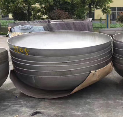 OEM Ellipsoidal Dished Head Elastyczna naczynia ciśnieniowa ze stali nierdzewnej