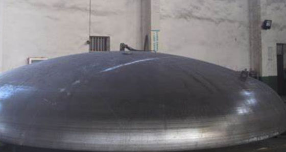 Przemysłowa głowa torysferyczna z spawaną głową spawaną średnica 1000 mm ISO