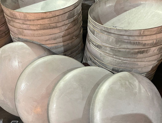 400 mm Ciepła stalowa wykończona na zimno Prasowanie Głowa płaska na płaskim talerzu